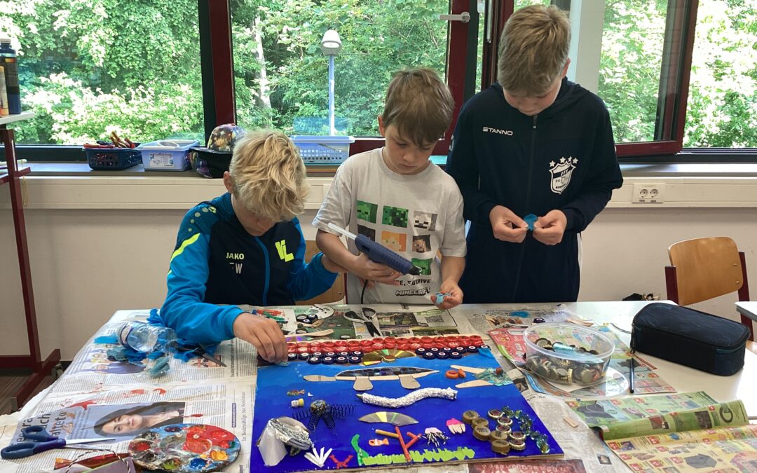 Unterwasserwelten mit Mosaik