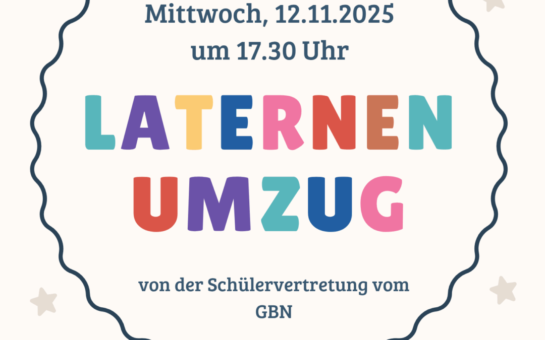Laternenumzum am Mittwoch, 12.11.2025