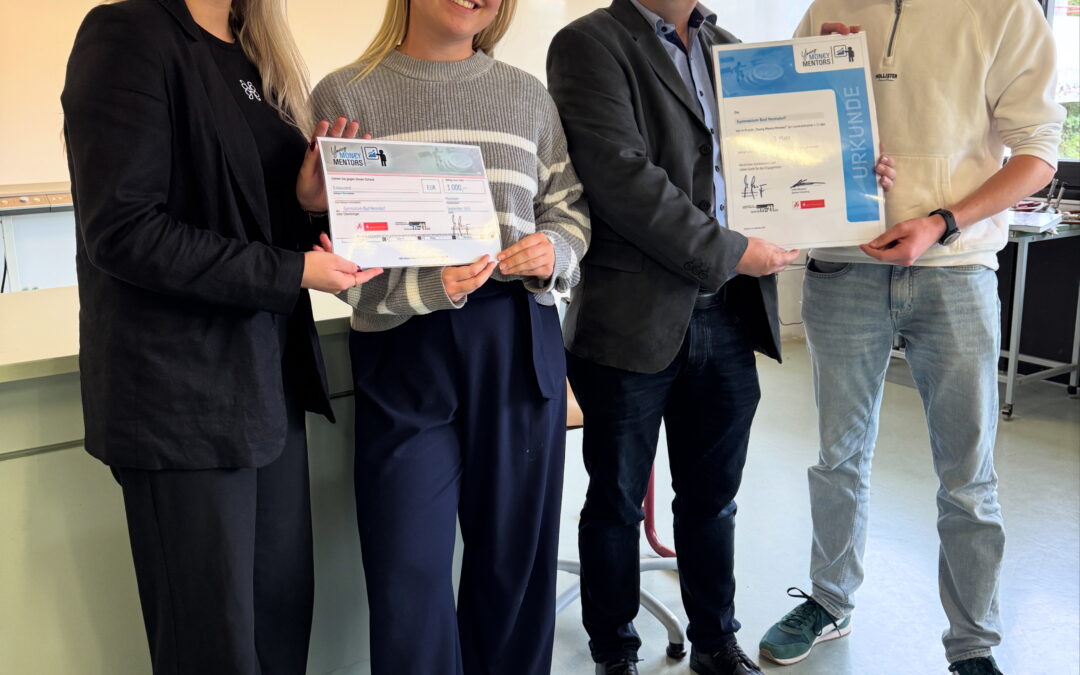Dritter Platz beim n-21-Projekt Young-Money-Mentors