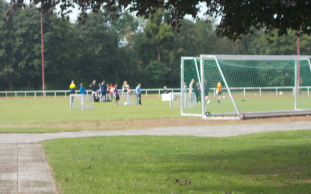 Fit mit Fußball
